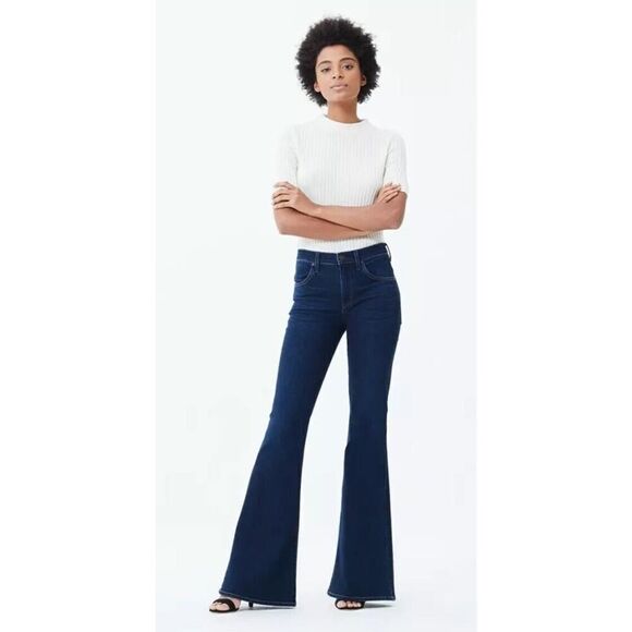 NWT Citizens of Humanity Chloe Petite Mid Rise Super Flare Jeans Size 24 - Picture 11 of 11